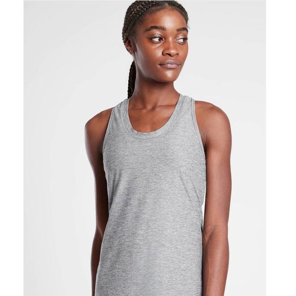 NWT Athleta Nitro Heather Tank - 1X - Grey Heather - 1X - Picture 1 of 3